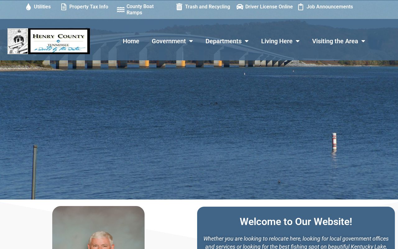 Henry County criminal records government homepage